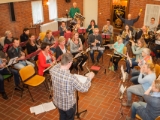 32 IMG 3866 Repetitie Muziek DezeFoto : 2015, Deurningen, jubileum, oud leden, plechelmus harmonie, repetitie, spolhoes